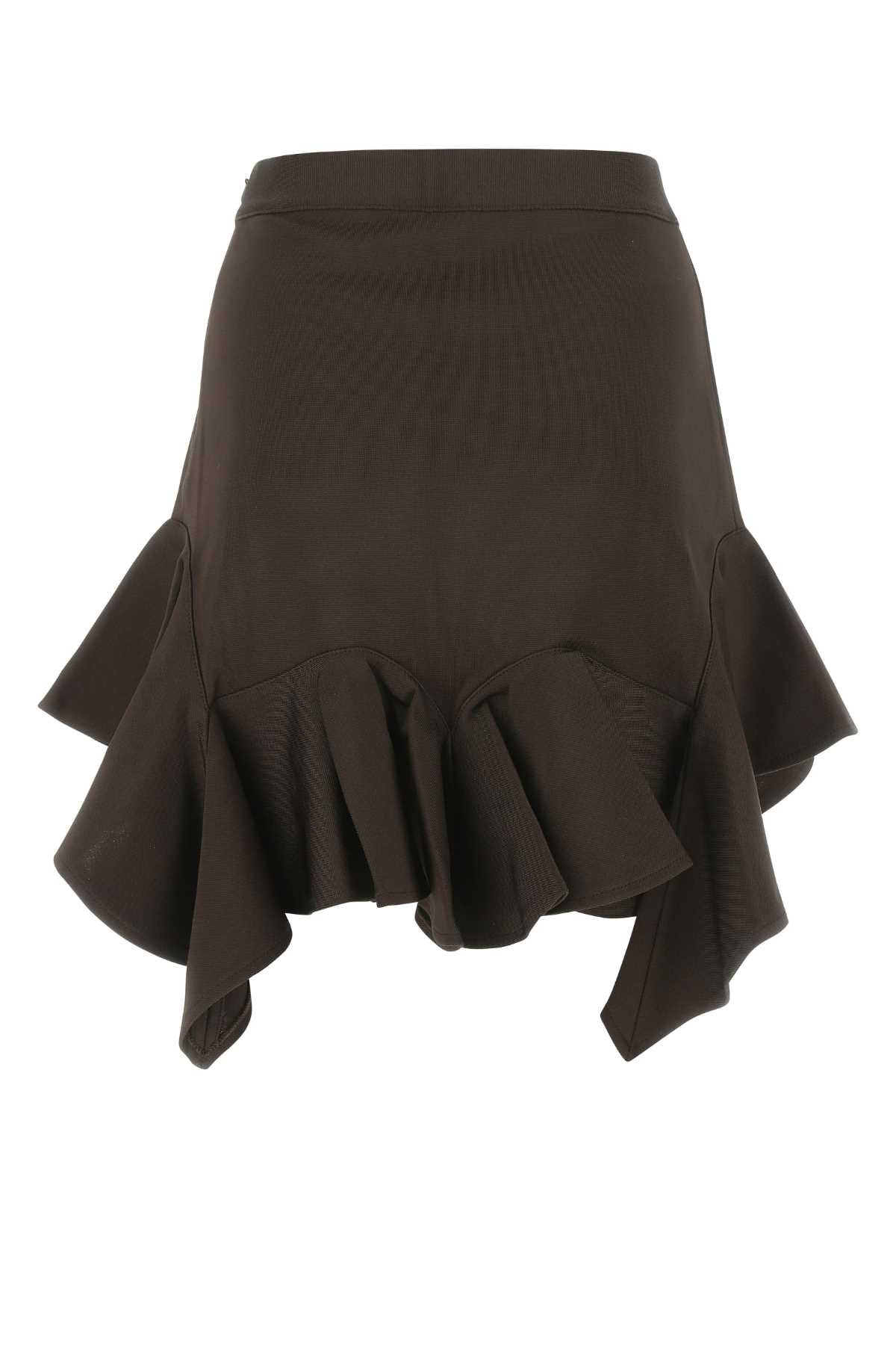 Givenchy Women Brown Viscose Skirt - 2