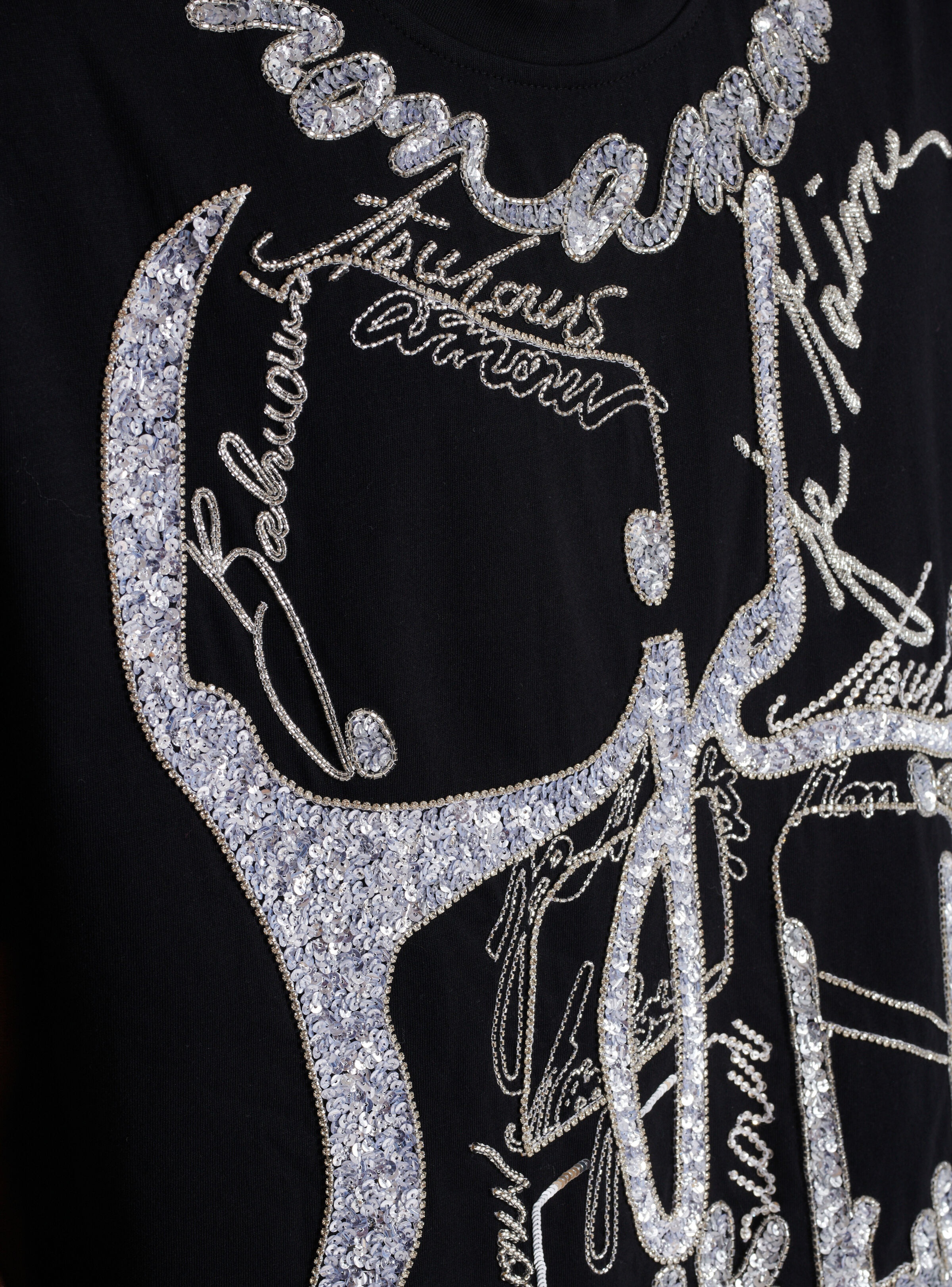 T-shirt with torso and "Love Letter" embroidery - 8