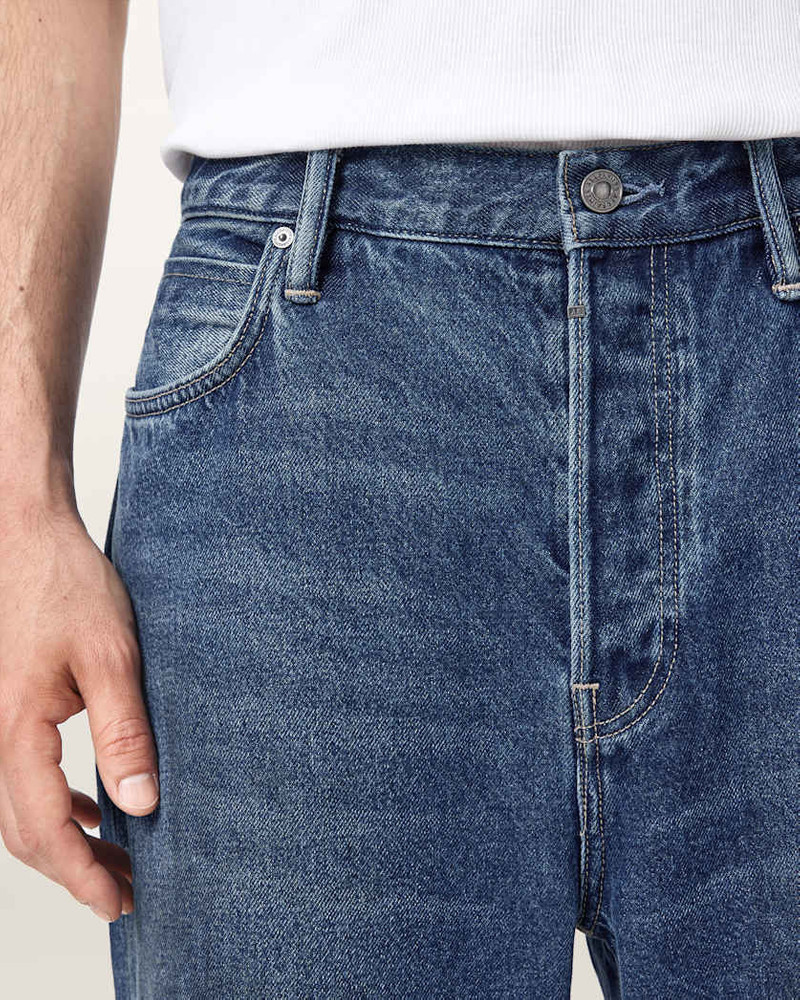 LENNY LOOSE FIT WIDE LEG DENIM JEANS 4
