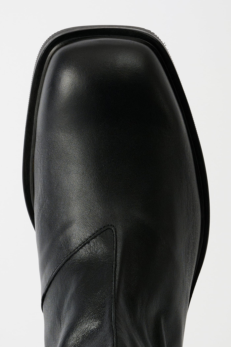 Our Legacy Daimono Boot Malleable Black Bull Hide outlook