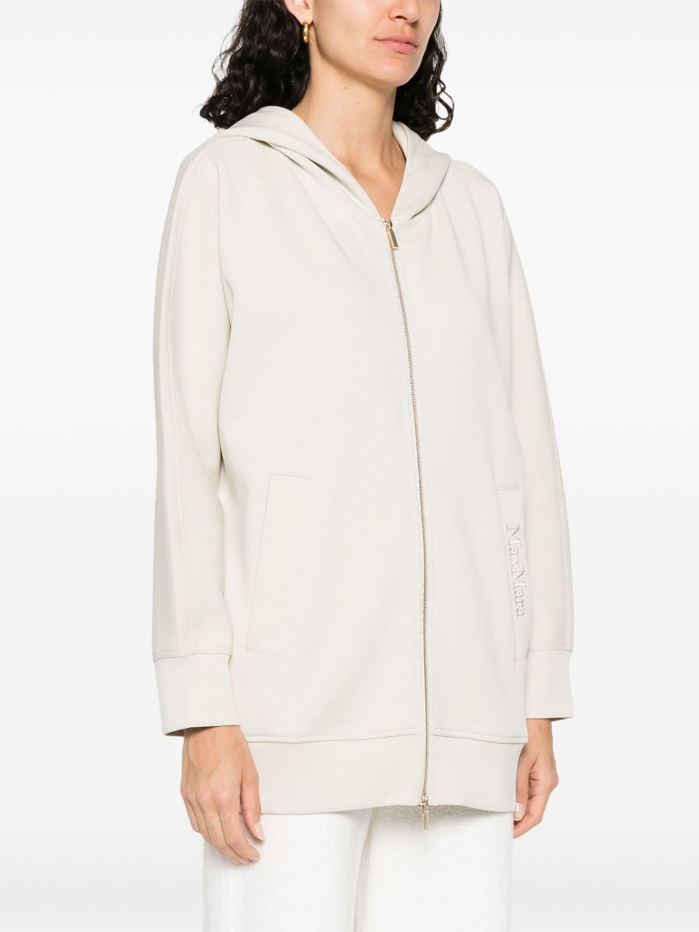 zip-up hoodie - 3