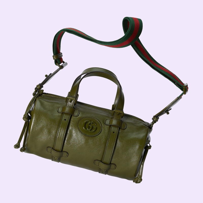 Small duffle bag with tonal Double G 4