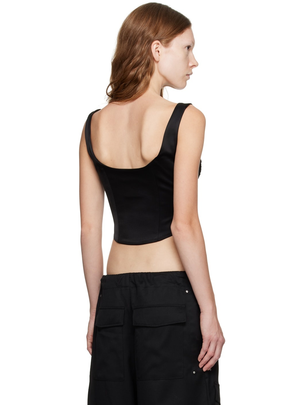 Black Micah Tank Top - 3