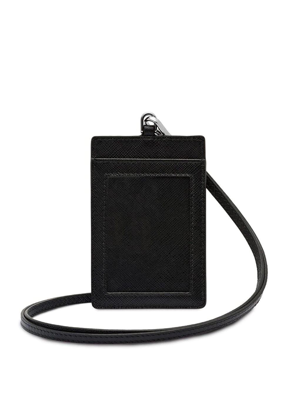Saffiano leather badge holder - 2
