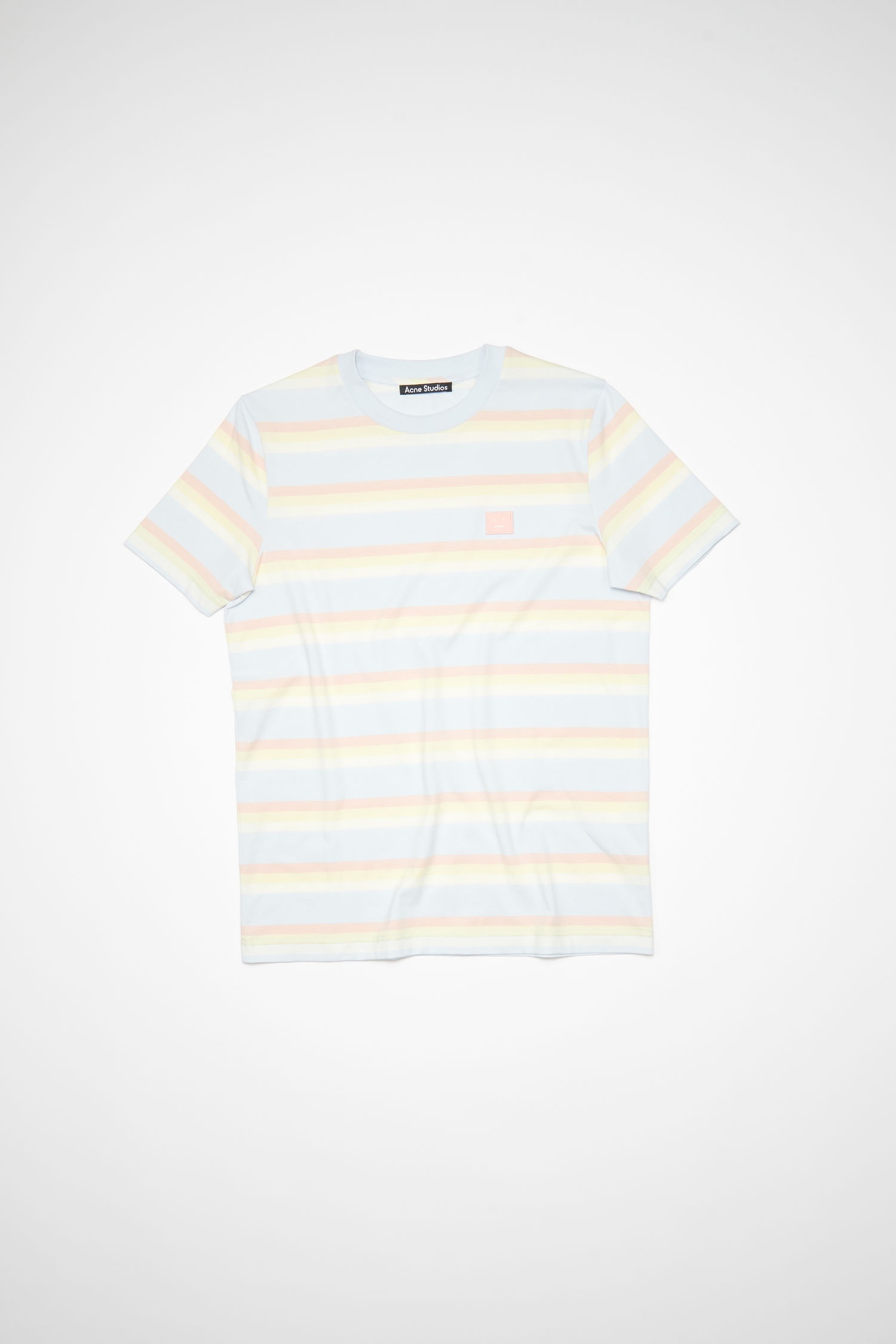 Pastel stripe t-shirt - Powder blue - 1