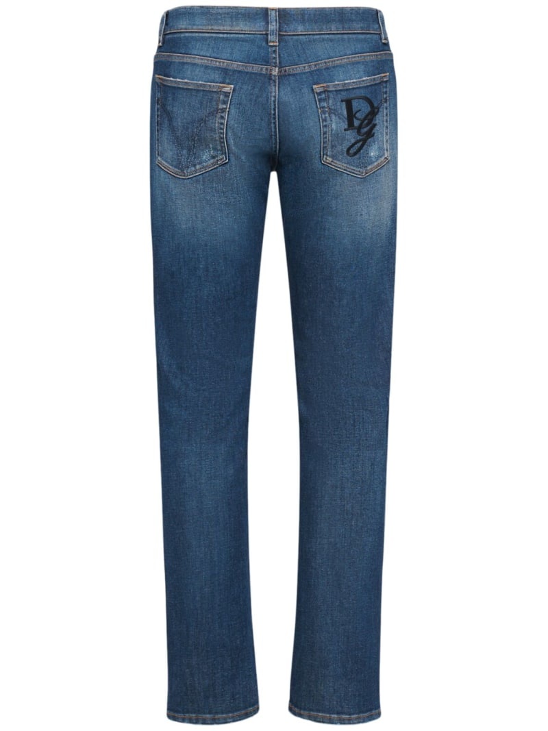 Denim five pocket jeans - 4