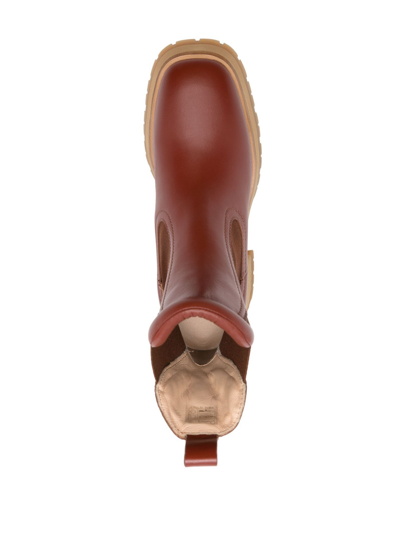Gigi 70mm leather Chelsea boots 4