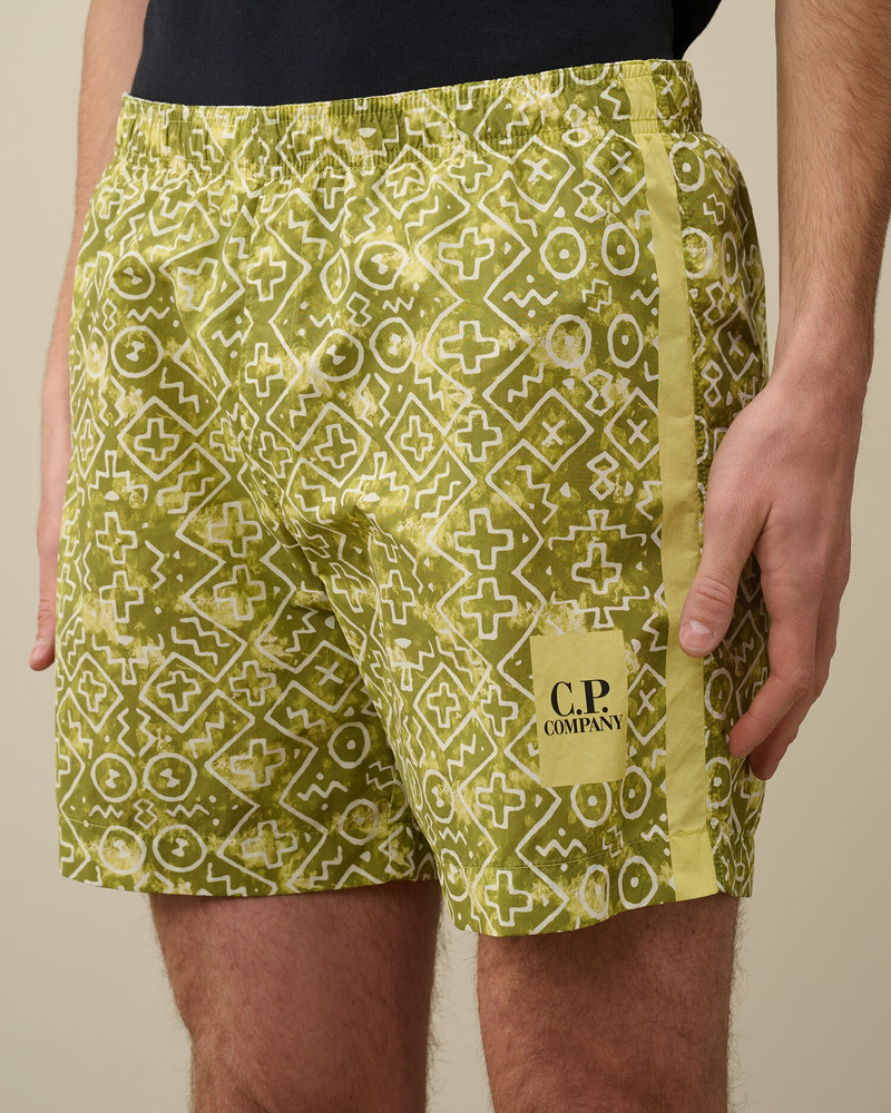 Flatt Nylon Bogolan Swim Shorts 4