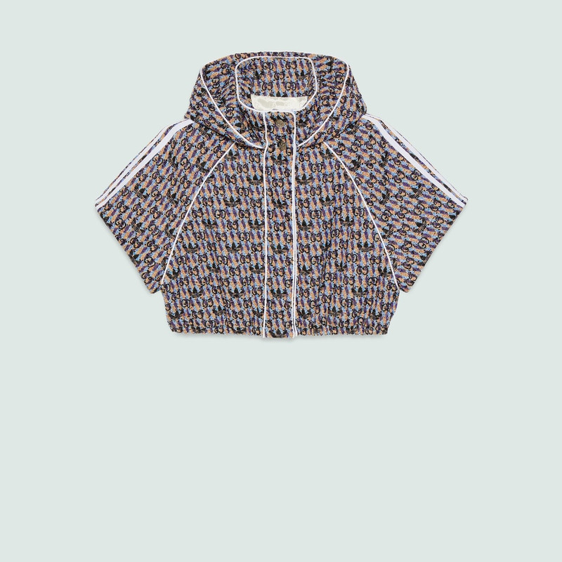 adidas x Gucci GG Trefoil cropped vest 1