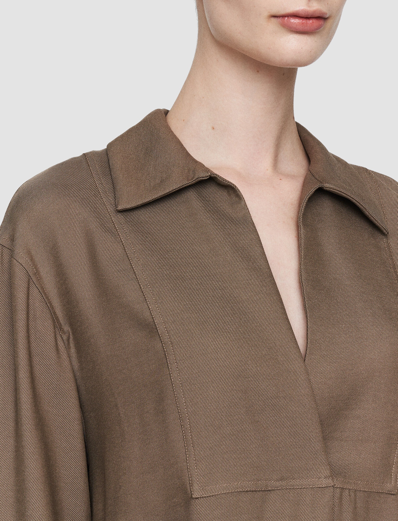 Viscose Twill Belloy Blouse - 5