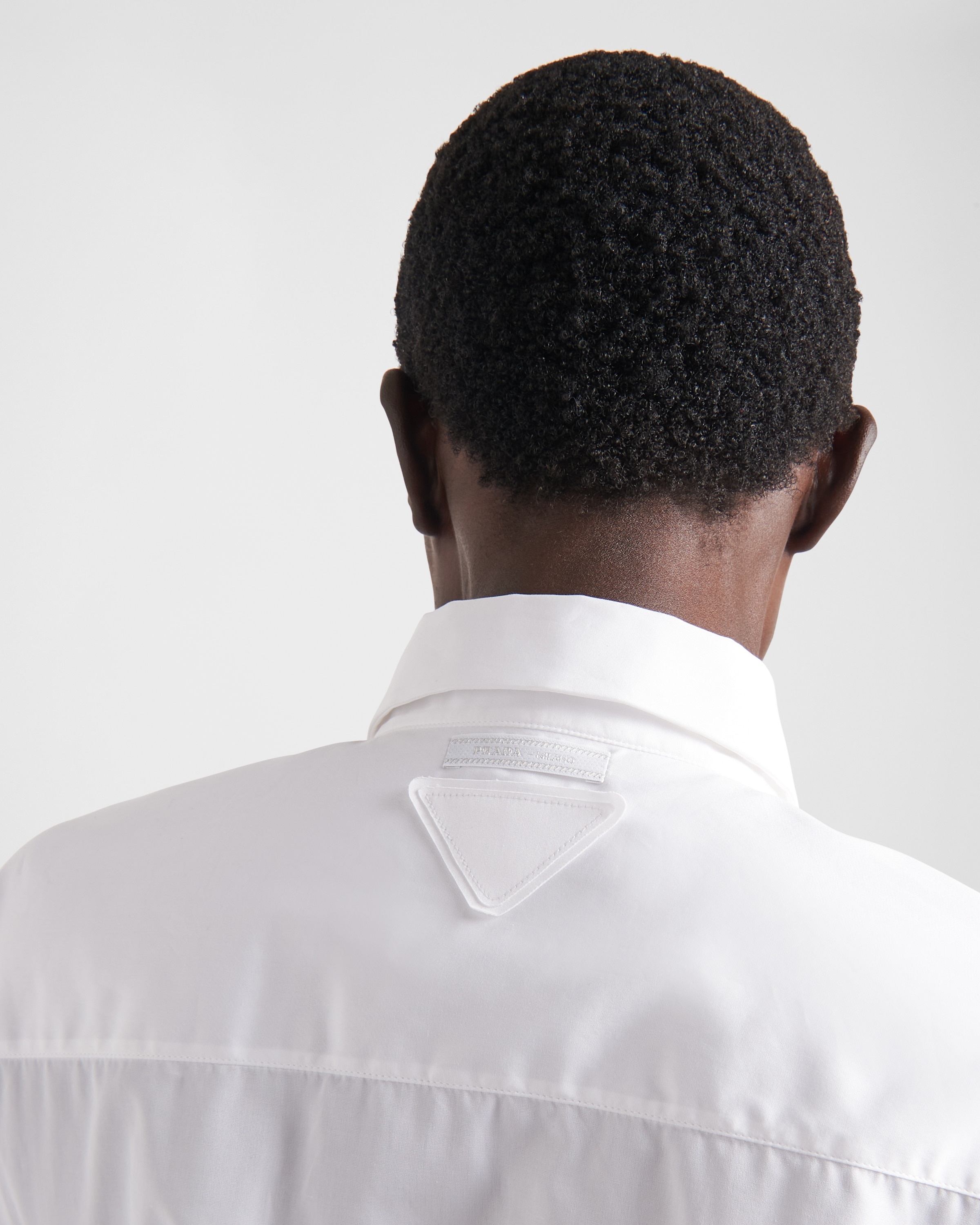 Embroidered poplin shirt - 4