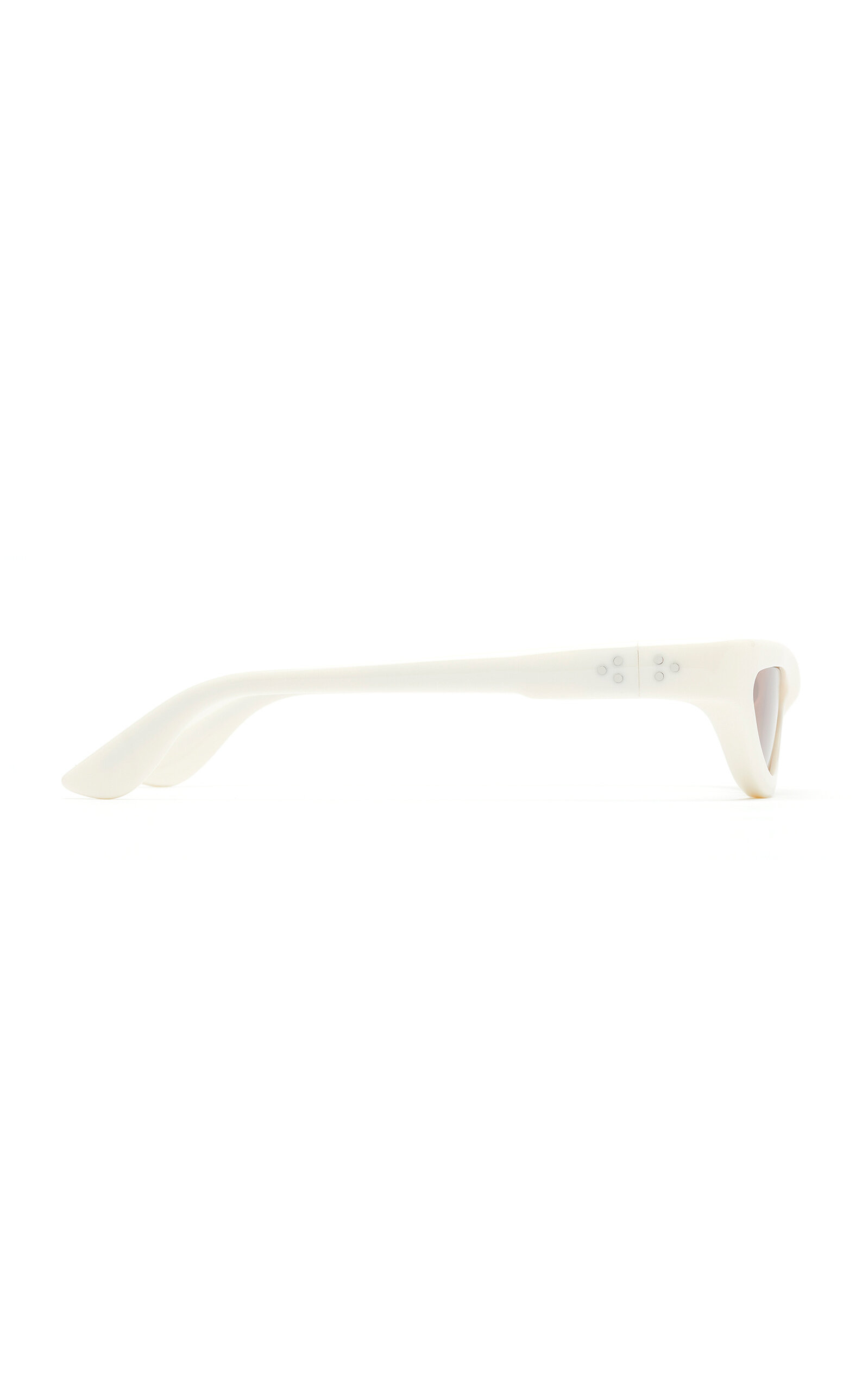 Fanna Cay-Eye Acetate Sunglasses white - 3