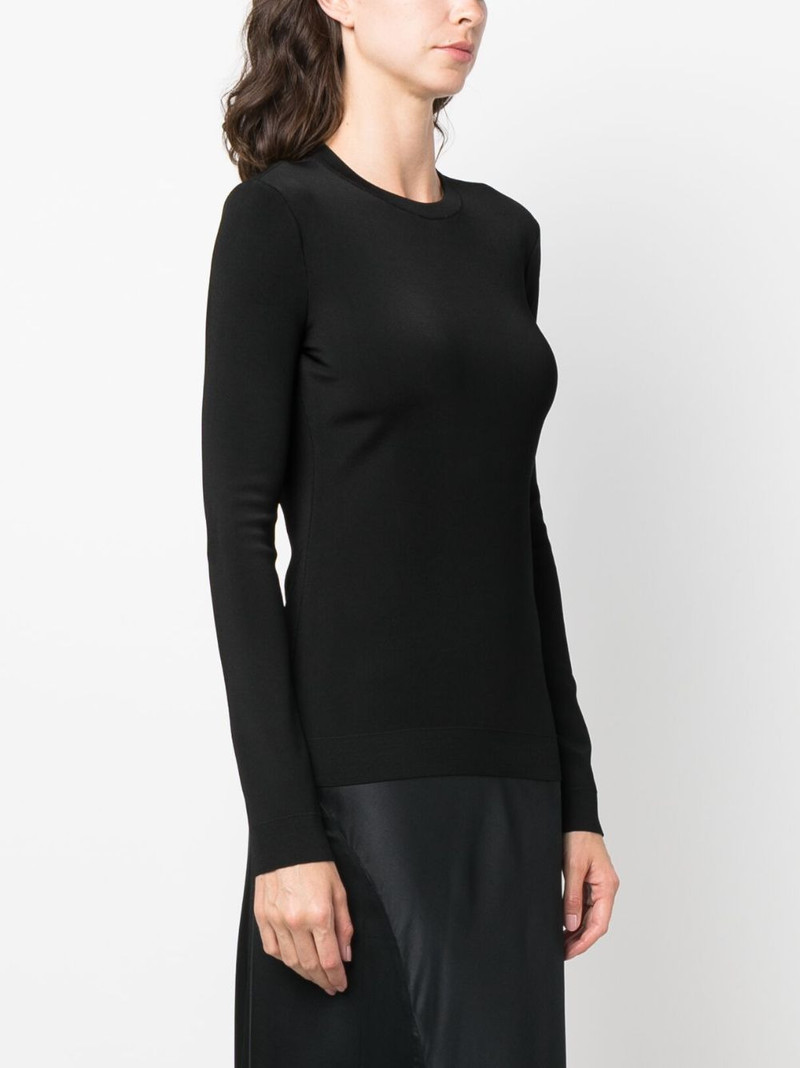 long-sleeve round-neck T-shirt 4