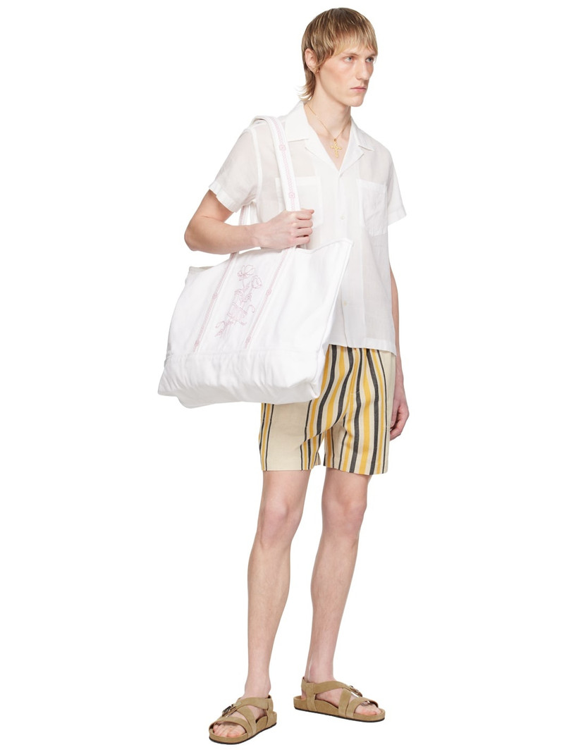 BODE White Boxy Shirt outlook