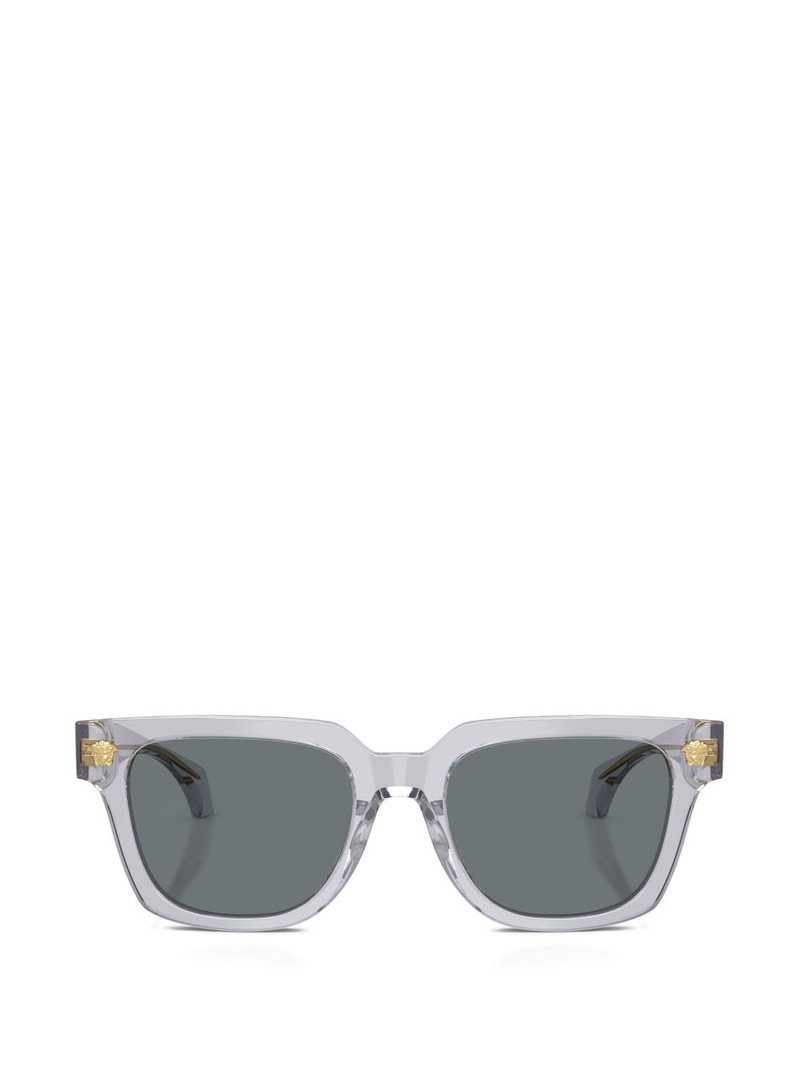 Medusa-detail square-frame sunglasses 1