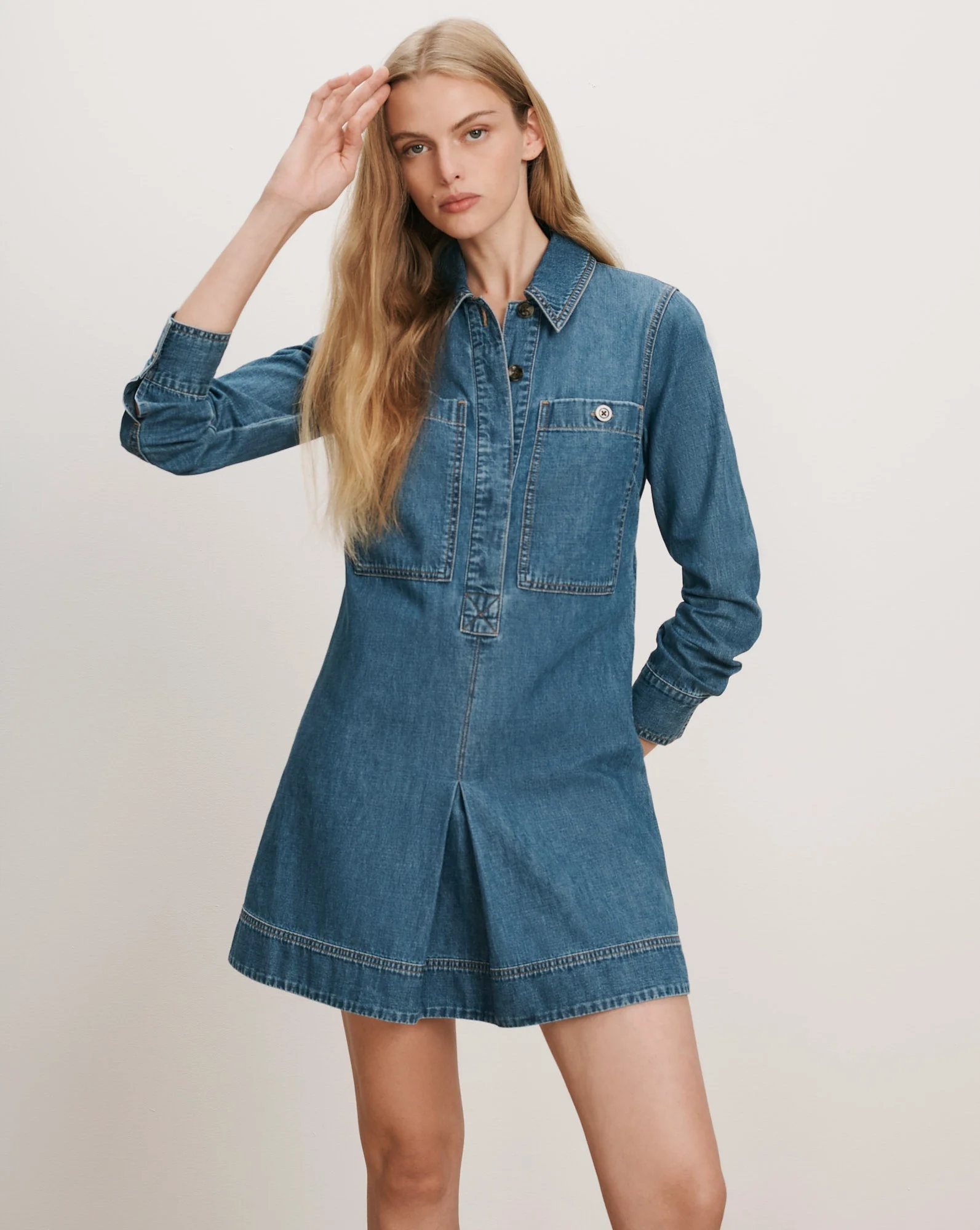 PRYCE MINI SHIRTDRESS - 1