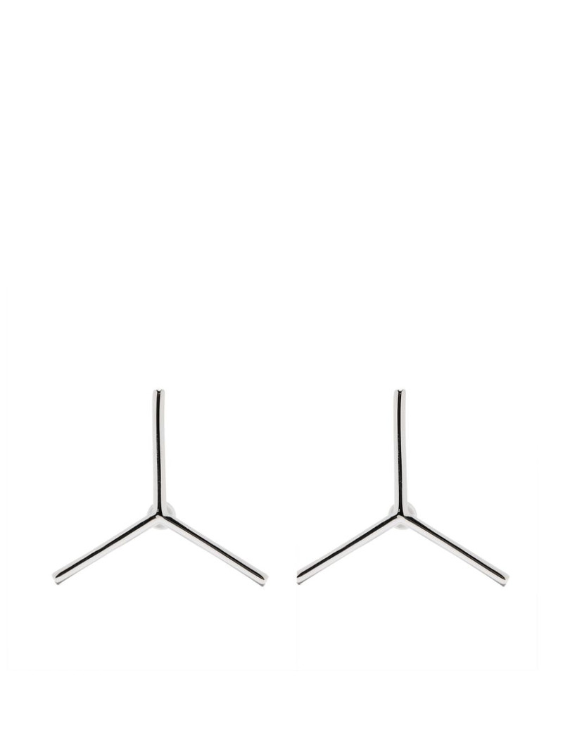 Y stud earrings 1