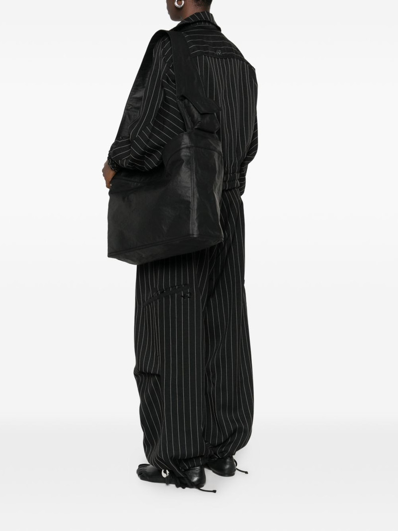 Y-3 large Newspaper flap-pocket tote bag outlook