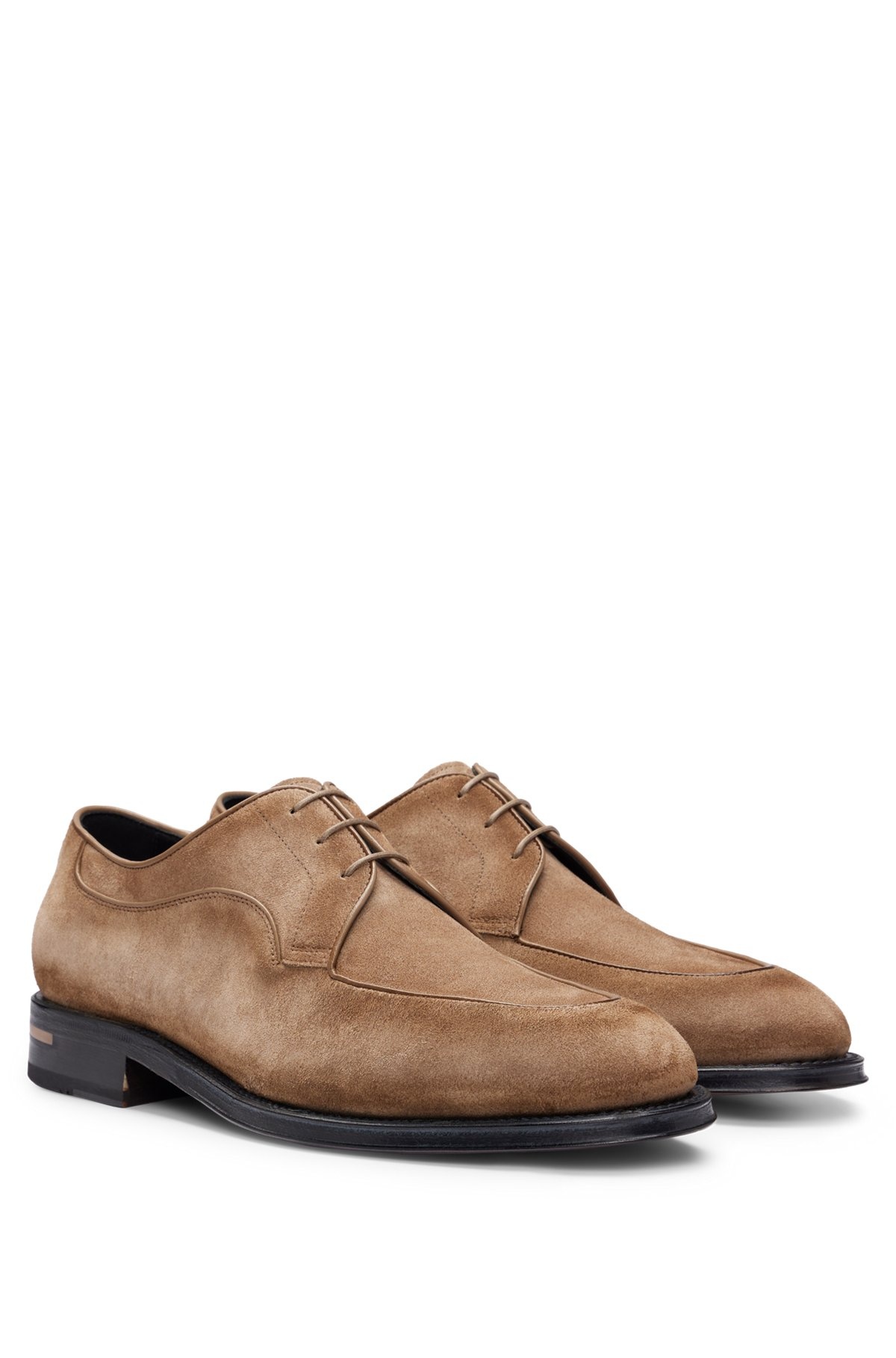 SUEDE DERBY SHOES - 2
