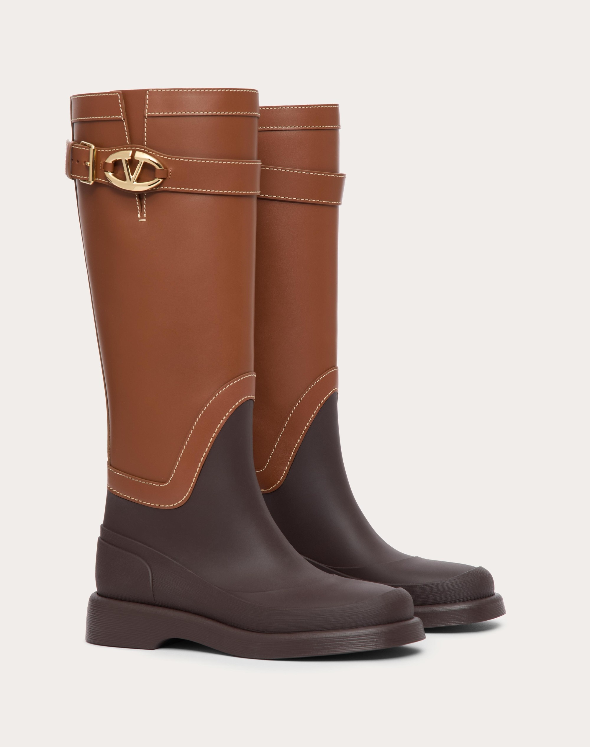 VLOGO THE BOLD EDITION BOOT IN RUBBER AND CALFSKIN 35MM - 2