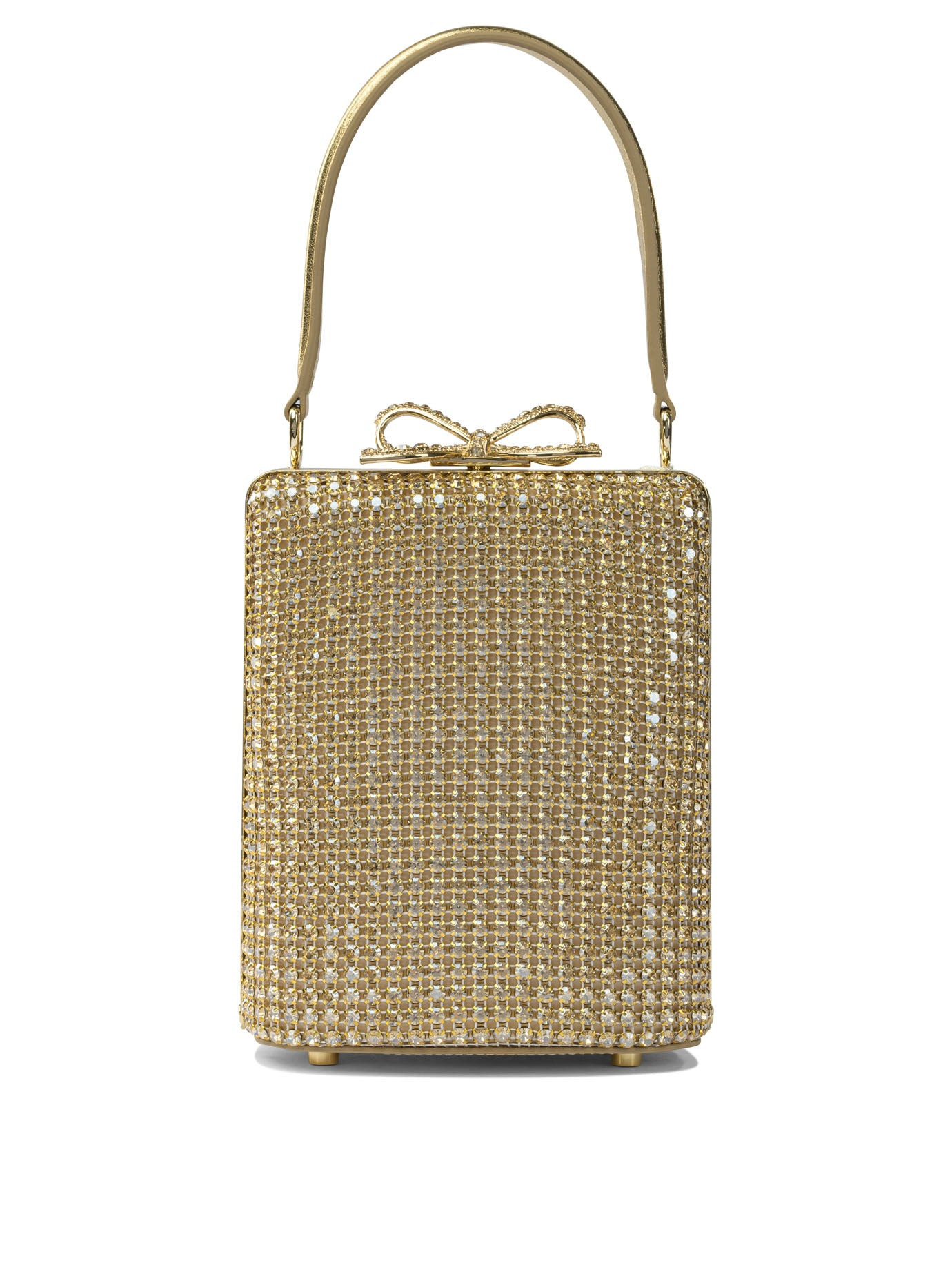 Self-portrait Gold Crsital Mini Handbag - 3