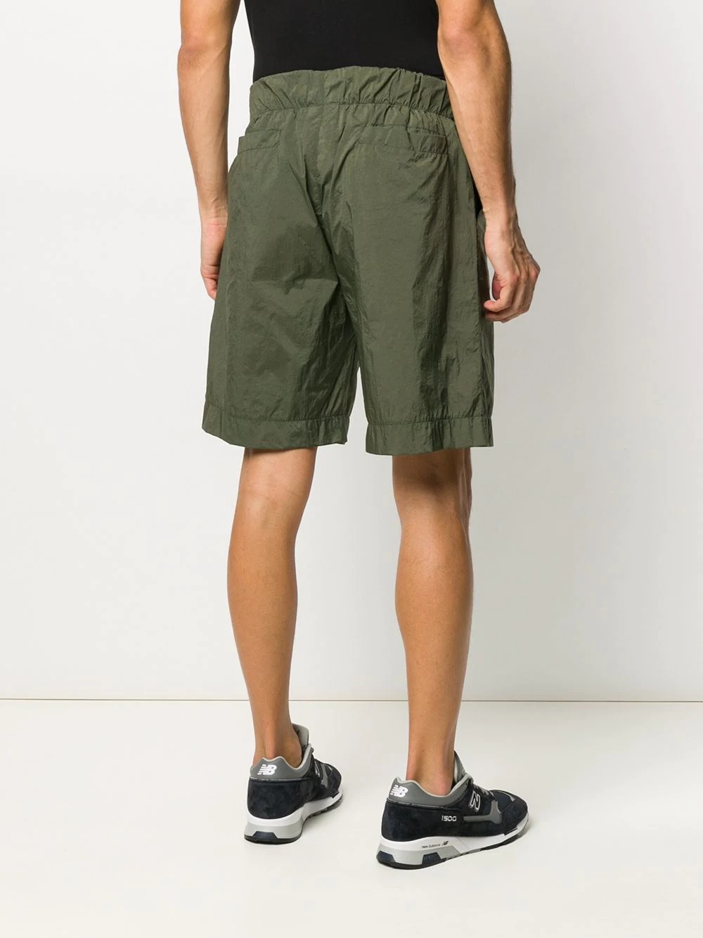 drawstring waist bermuda shorts - 4