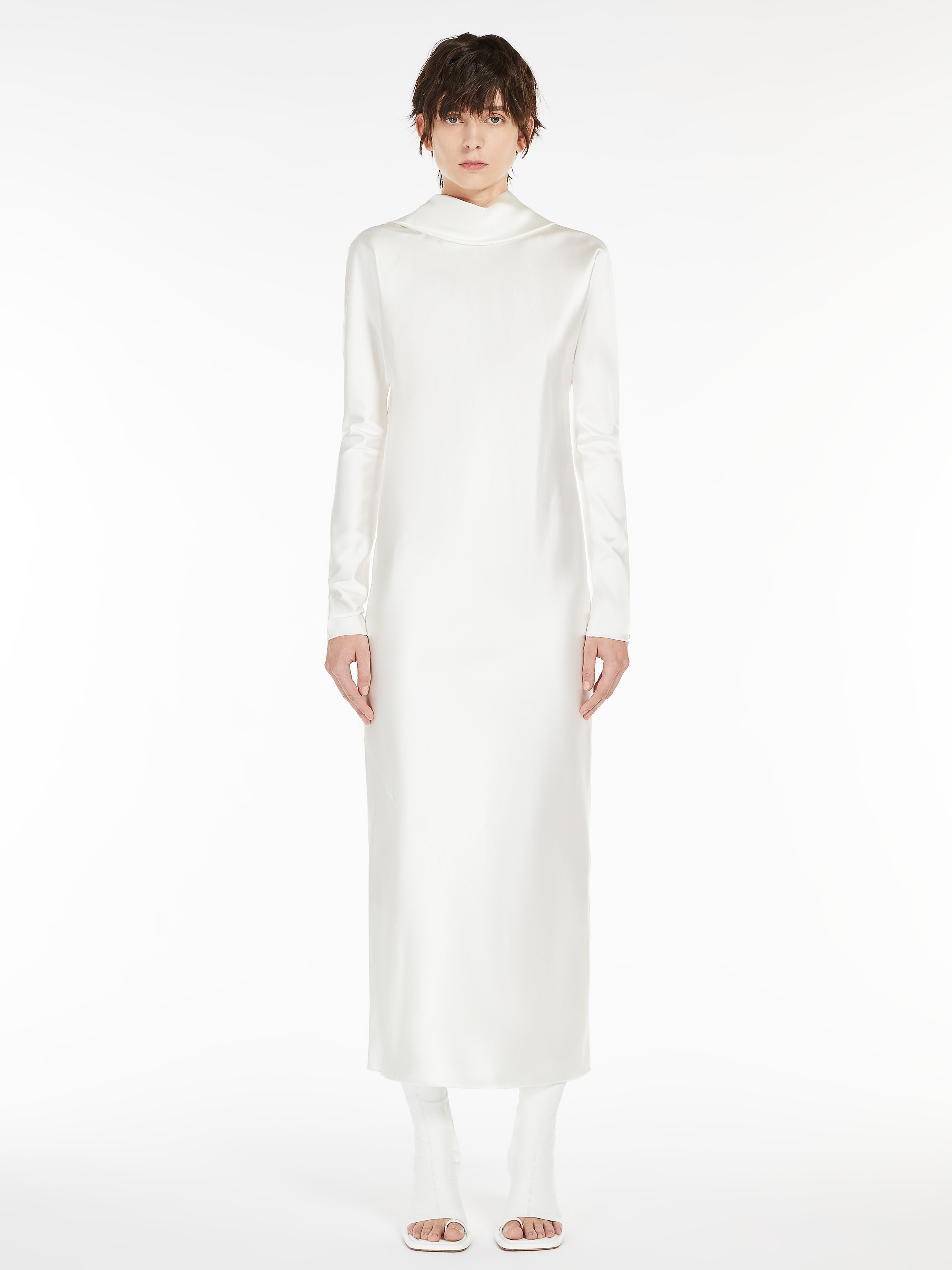 ABAZIA Compact satin kimono dress - 3