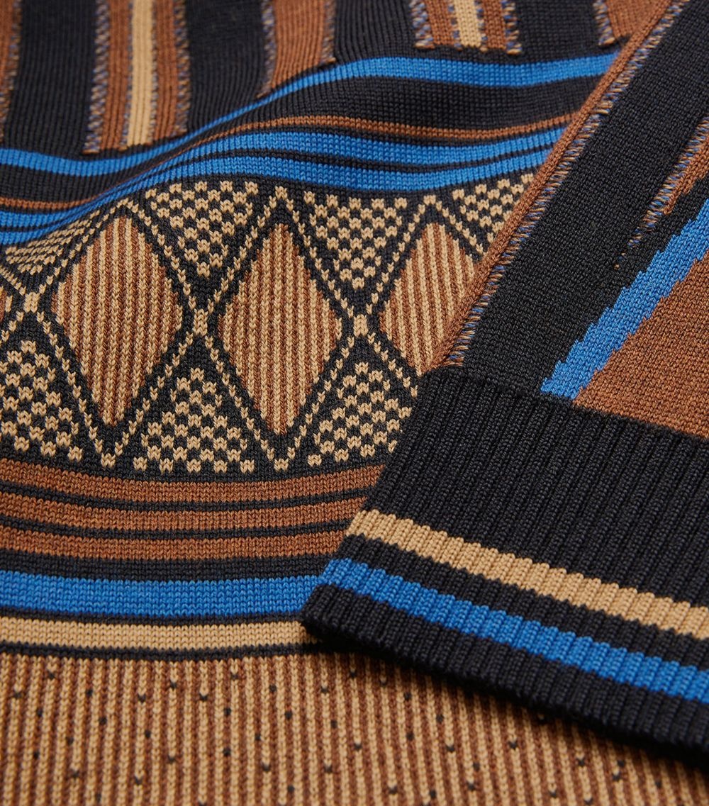 Wool Patterned Sweater - 5