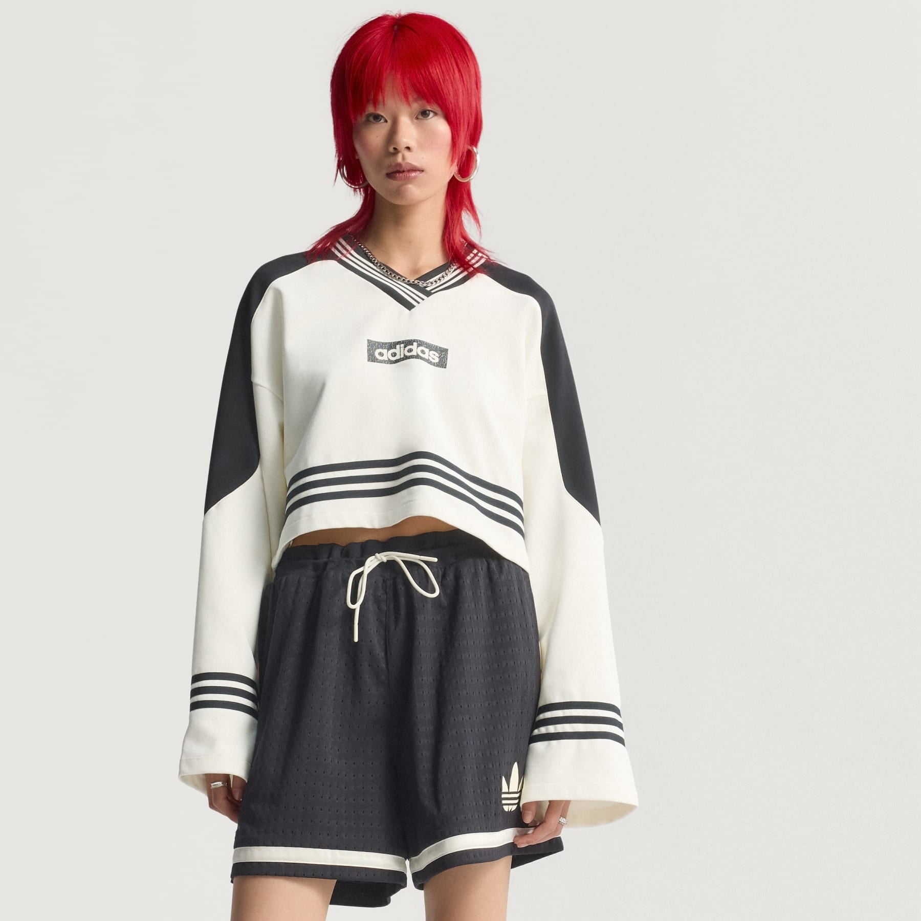 Blocking Crewneck Sweatshirt - 2