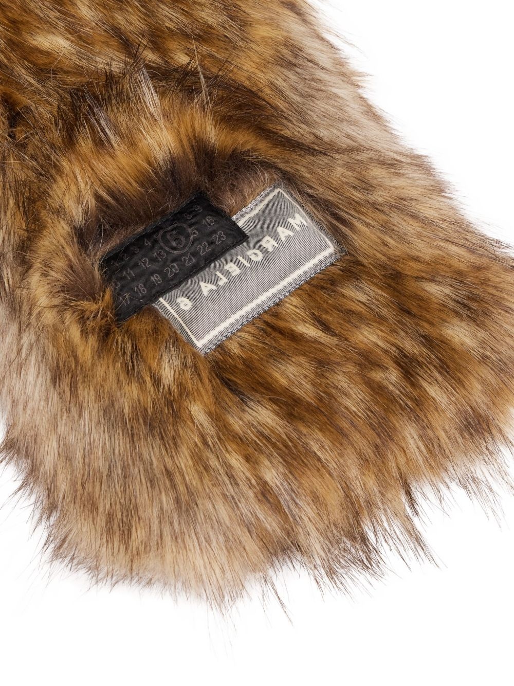 faux-fur scarf - 2