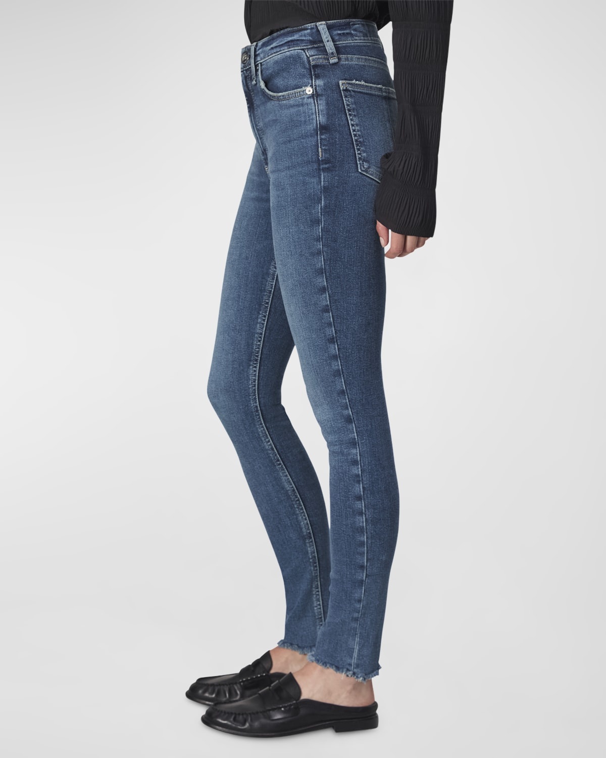 Nina High-Rise Skinny Jeans - 6