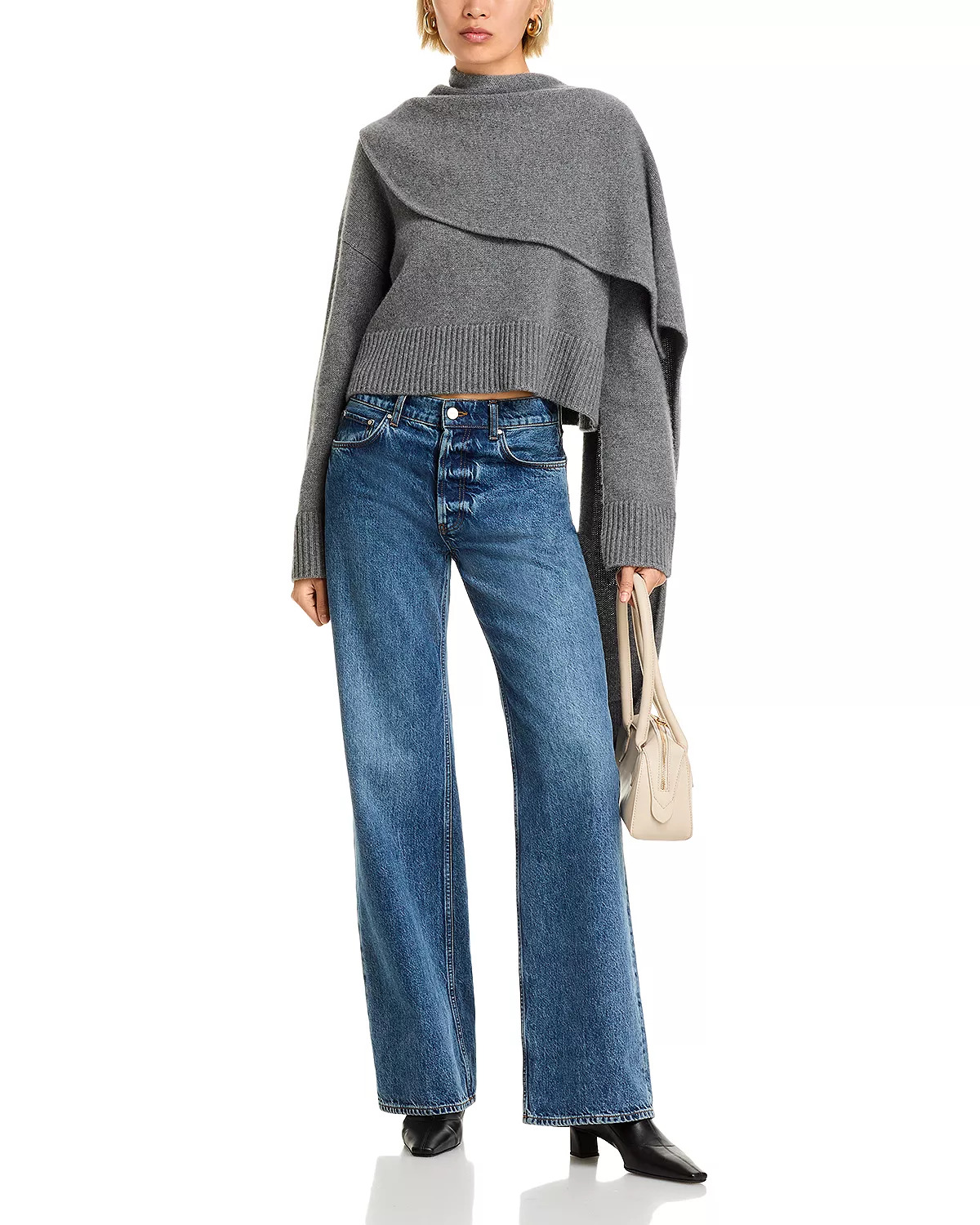 Elson Scarf Sweater - 2