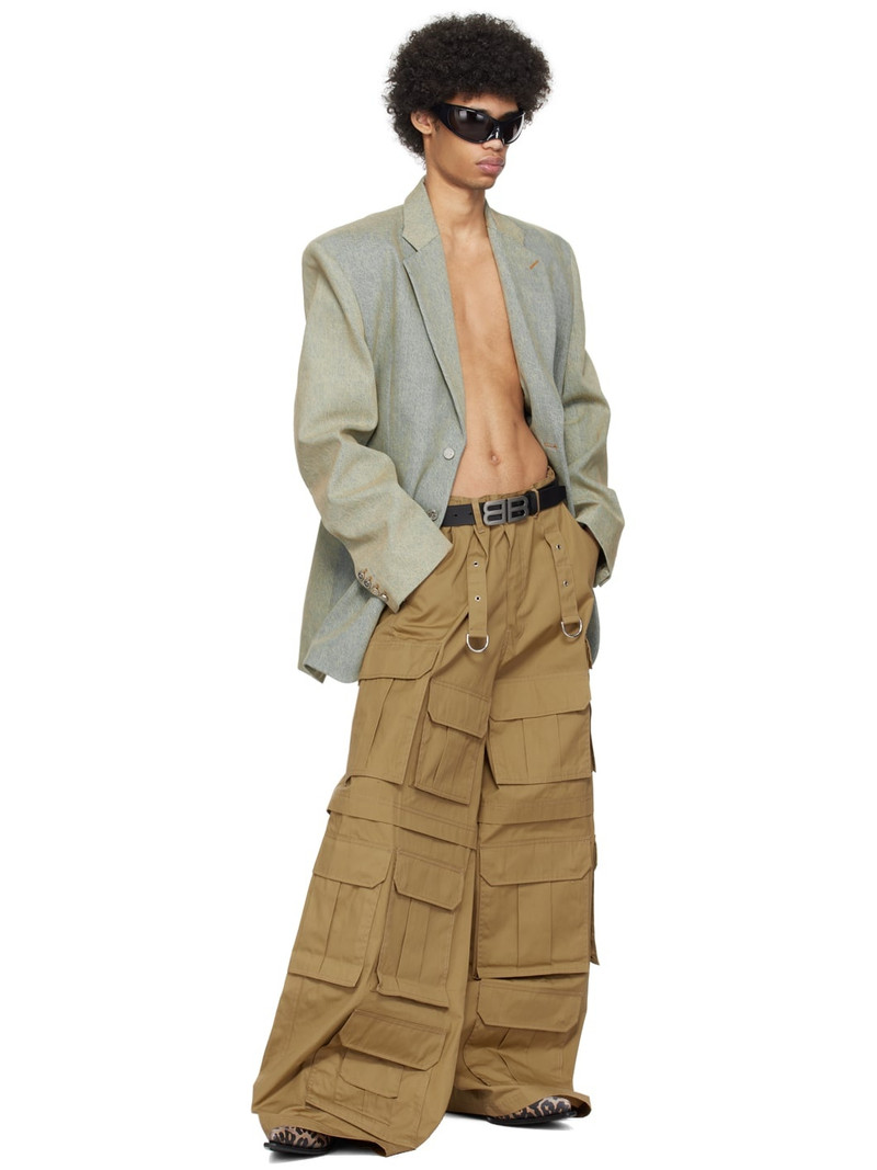 VETEMENTS Blue Tailored Denim Blazer outlook