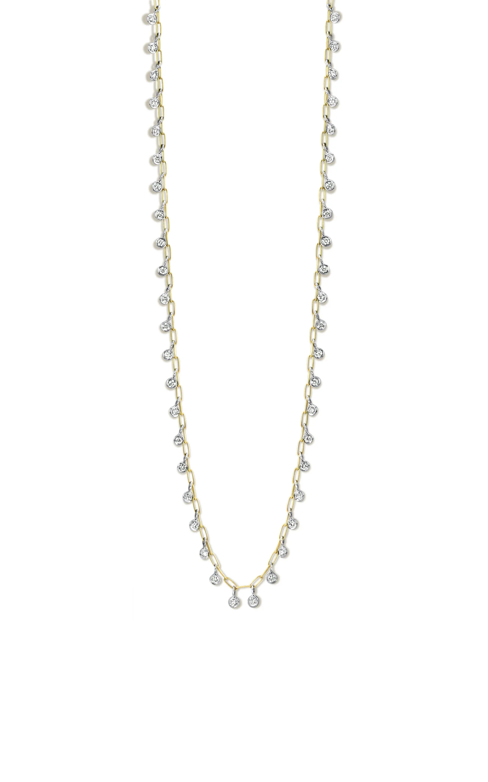 Ephemeral 14K Yellow Gold Diamond Necklace gold - 1