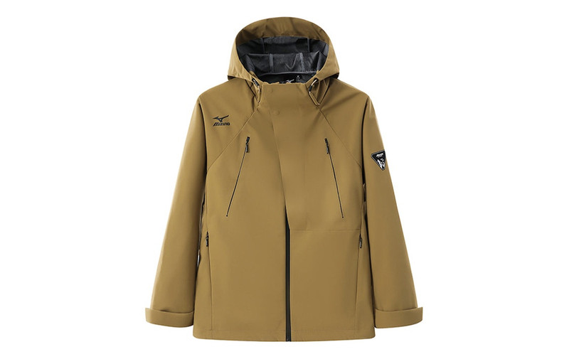 Mizuno Mizuno Windbreaker Jacket 'Brown' A2CC3106 outlook