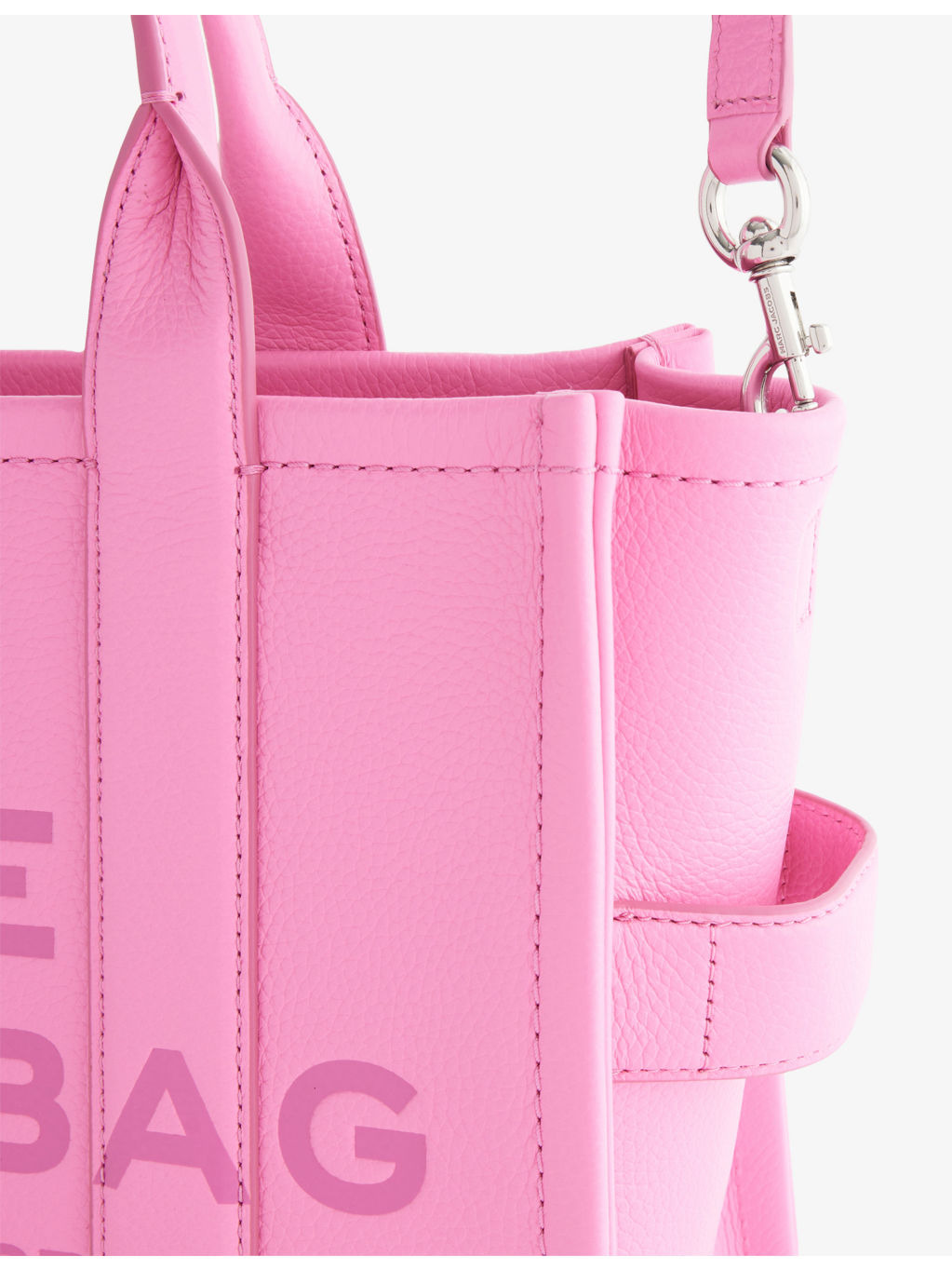 The Medium Leather Tote Bag - 4