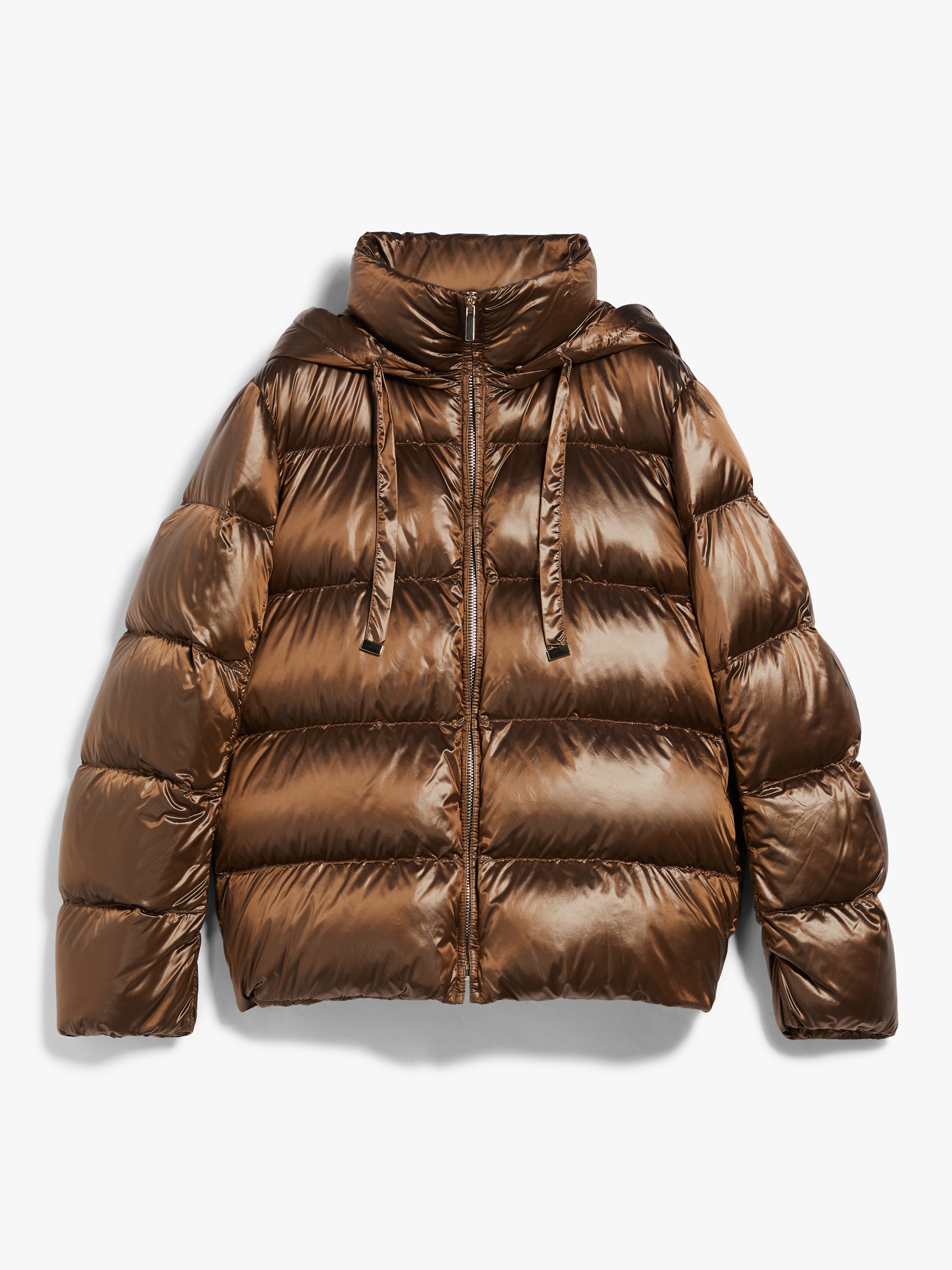 SPACES Water-repellent canvas down jacket - 1