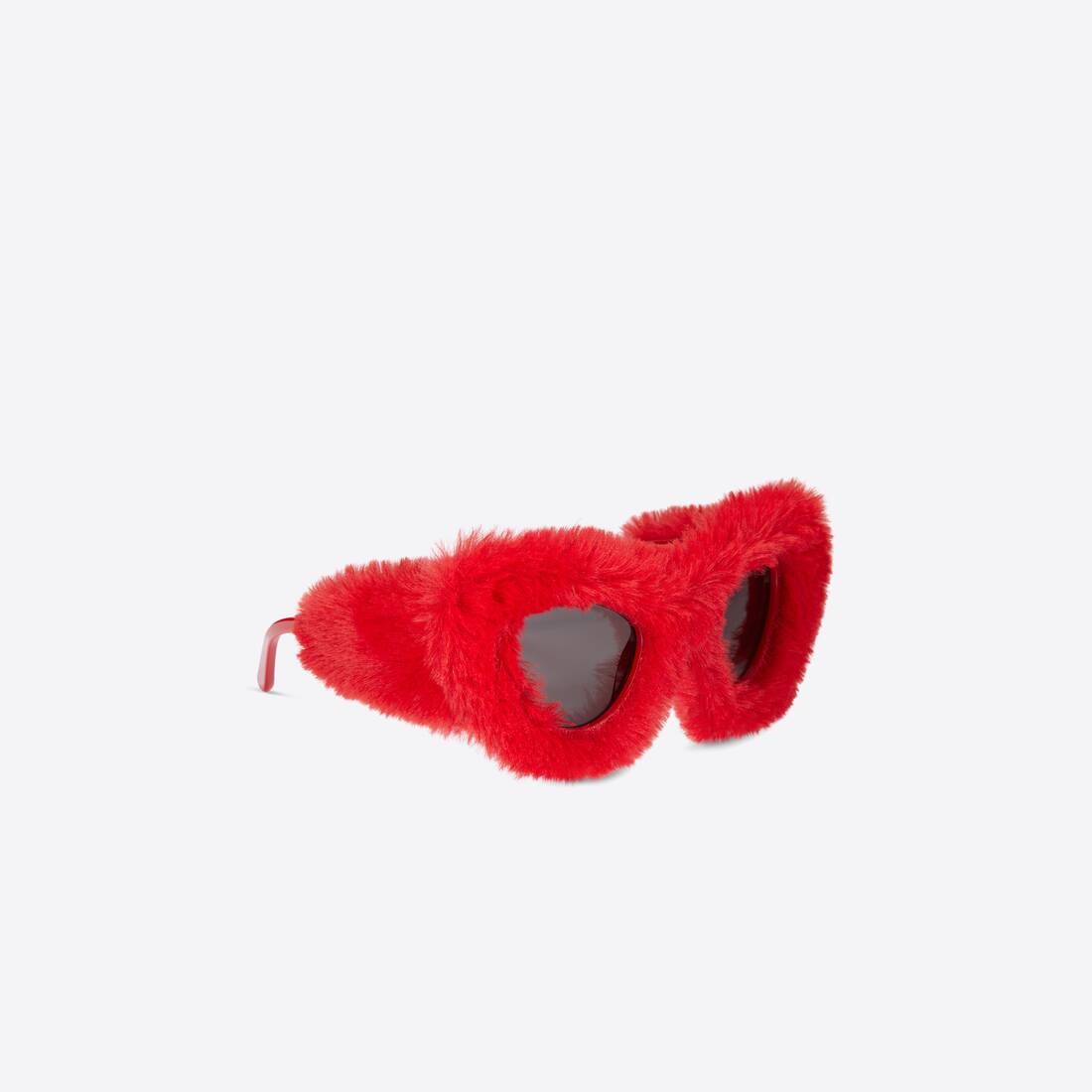 Women's Fluffy Cat Fashion Accessory  in Red - 3