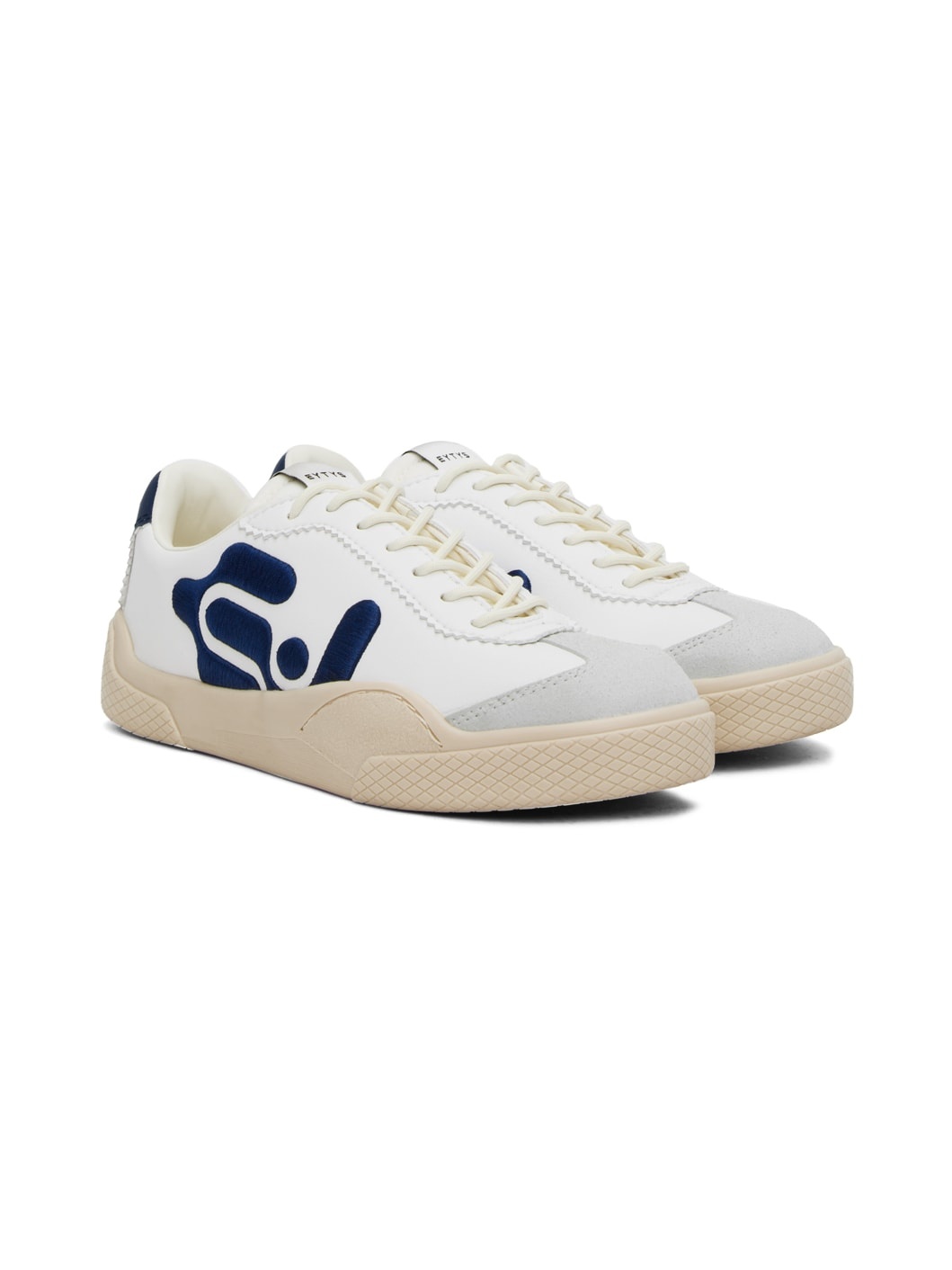 White Santos Sneakers - 4