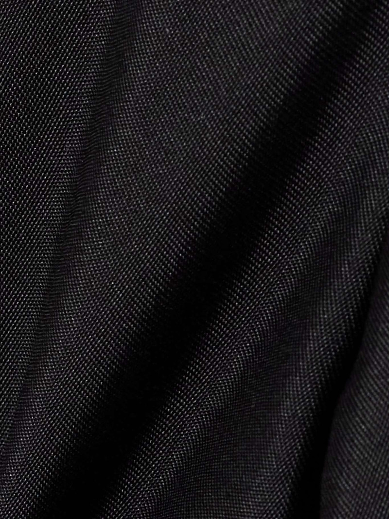 Pleated wool and silk-blend twill wide-leg pants 5
