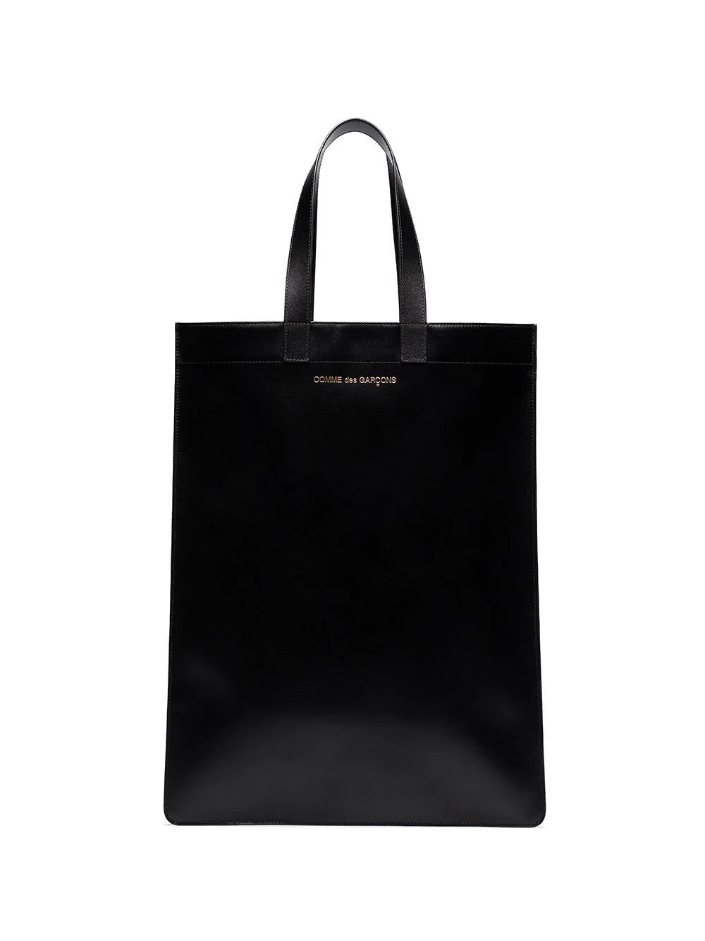 logo print tote bag - 1