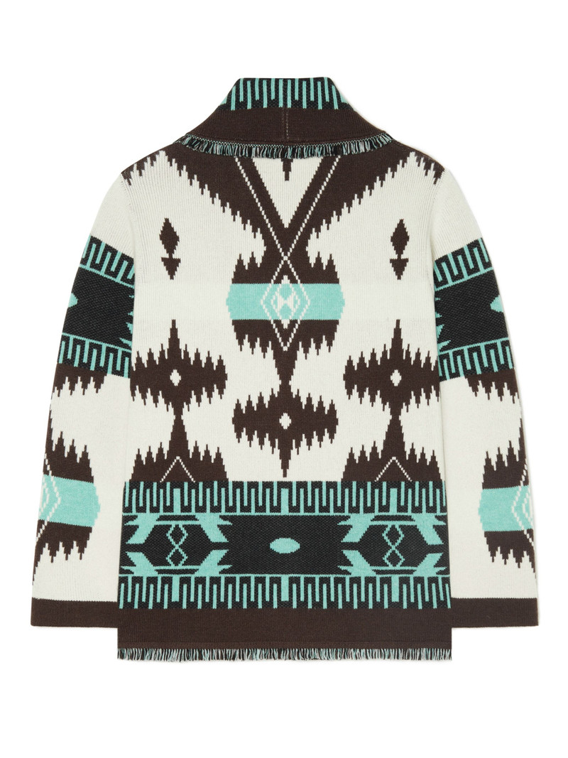 Alanui Icon Jacquard Cardigan outlook