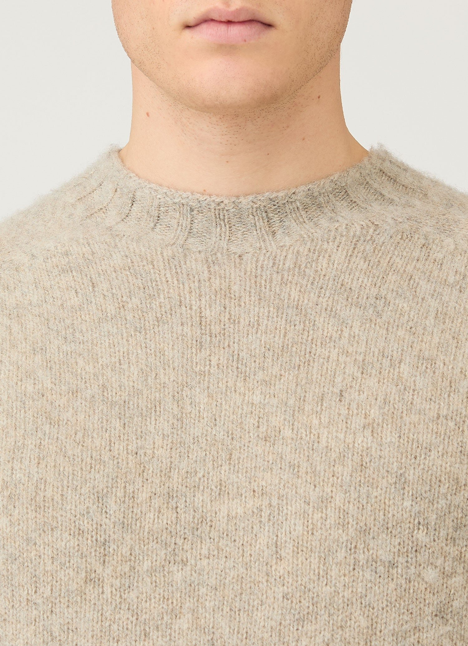 Shetland Crew Neck Jumper - 6