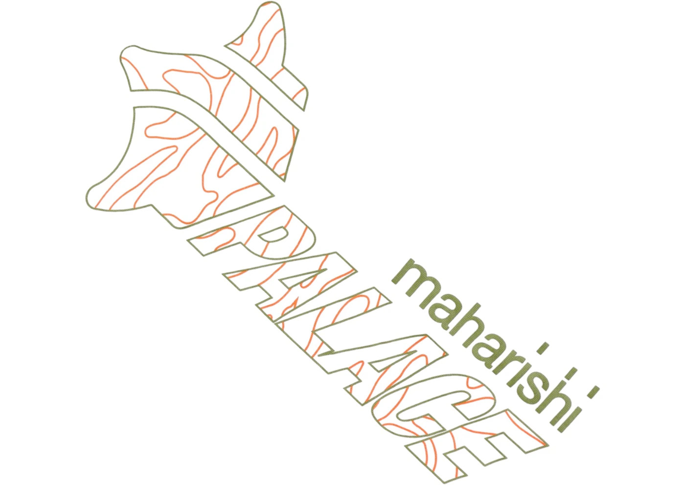 Palace Maharishi Temple Star T-Shirt White - 3