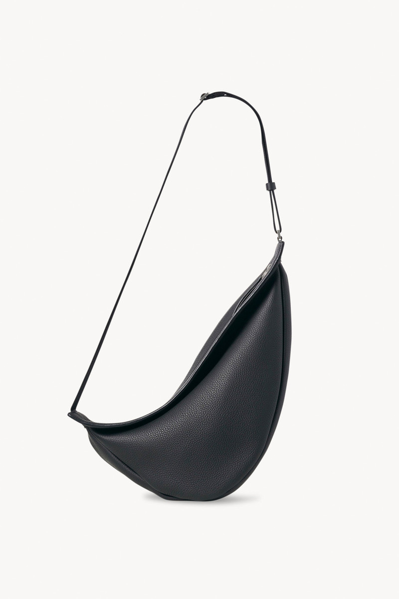 Large Slouchy Banana Bag in Leather 1