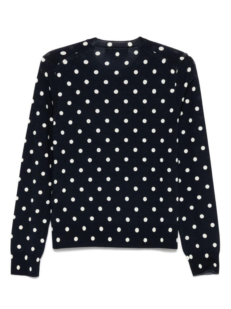 Comme des Garçons Comme des Garçons polka-dot sweater outlook