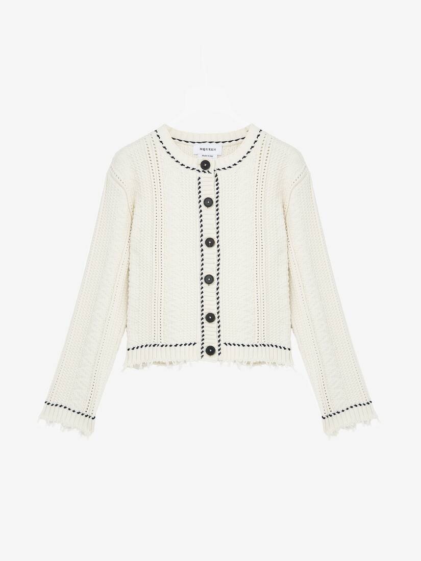 Textured Cardigan - 1