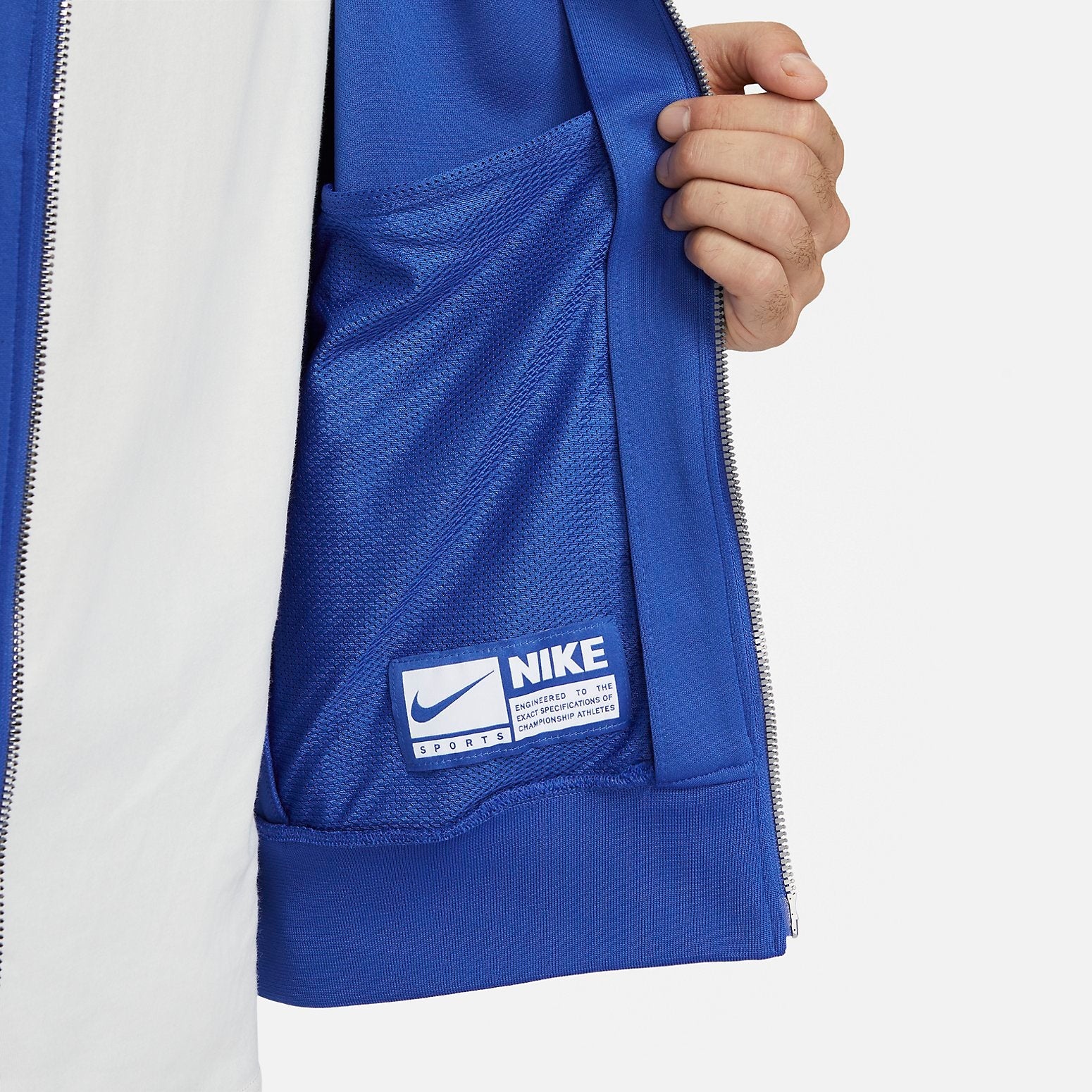 Nike Lightweight Full-Zip Basketball Jacket 'Blue' FB7037-480 - 4