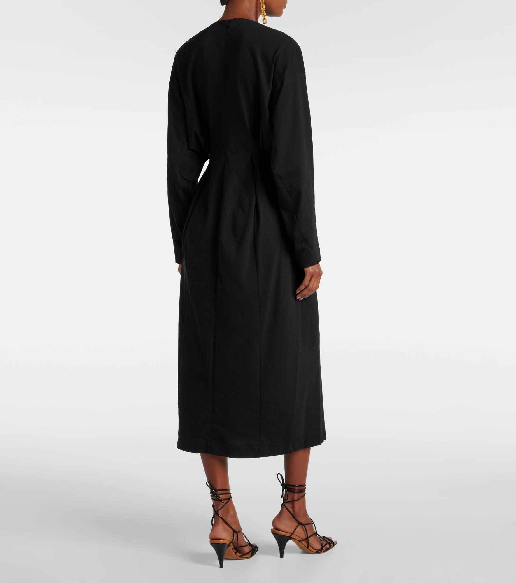 【Plan C】コットンミディドレス Plan C Cotton midi dress | REVERSIBLE