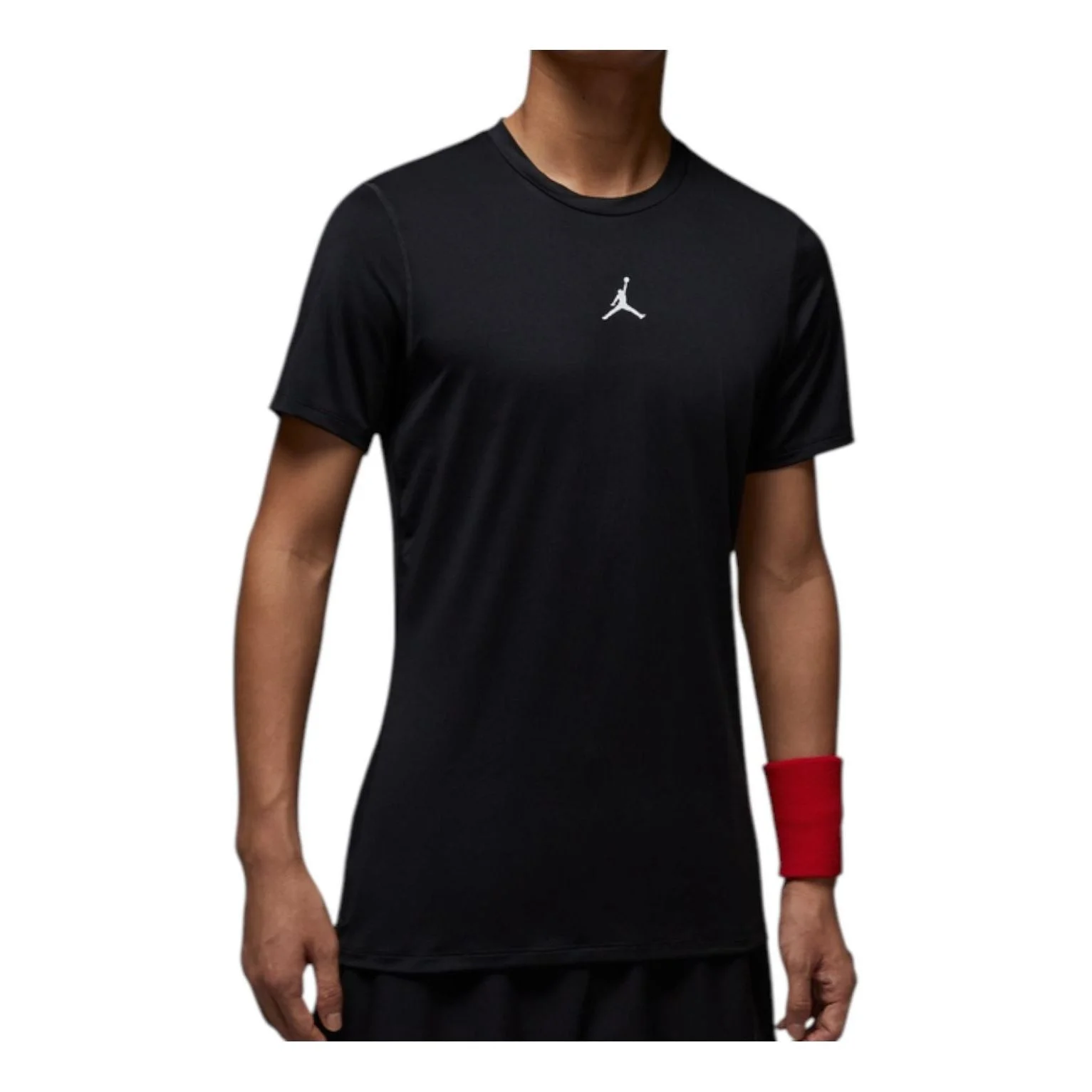 Air Jordan Sport Dri-Fit Short-Sleeve Base Layer Top 'Black' HV4100-010 - 1